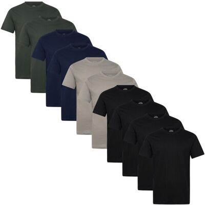 Pro-Ject Dp 10 Pack T-Shirt L 4BLK/2UGREY/2PBLUE/2DEEPFOREST L Pro-Ject Dp 10 Pack T-Shirt L 4BLK/2UGREY/2PBLUE/2DEEPFOREST L