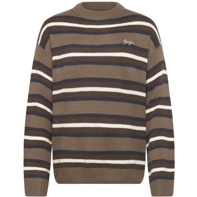 Pro-Ject Dp Knitted Stripe Texture Sw XL TURKISH COFFEE XL Pro-Ject Dp Knitted Stripe Texture Sw XL TURKISH COFFEE XL