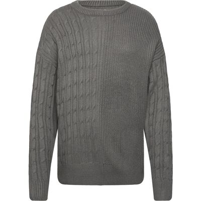 Pro-Ject Dp Knitted Combined Sweatshirt XL GREY XL Pro-Ject Dp Knitted Combined Sweatshirt XL GREY XL