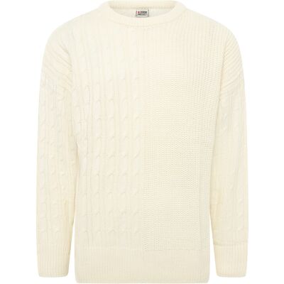 Pro-Ject Dp Knitted Combined Sweatshirt XS OFF WHITE XS Pro-Ject Dp Knitted Combined Sweatshirt XS OFF WHITE XS