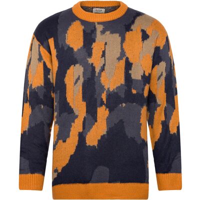 Pro-Ject Dp Knitted Rose Sweatshirt XS NAVY ROSE XS Pro-Ject Dp Knitted Rose Sweatshirt XS NAVY ROSE XS