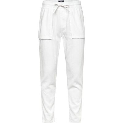 Pro-Ject Dp Shaki Linen Pant S WHITE S Pro-Ject Dp Shaki Linen Pant S WHITE S