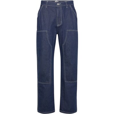 Pro-Ject Dp Worker Knee Patch Jeans W36 DARK BLUE WASH W36 Pro-Ject Dp Worker Knee Patch Jeans W36 DARK BLUE WASH W36