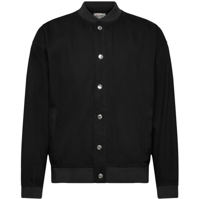 Pro-Ject Dpdenim Bomber Jacket XXL BLACK WASHED XXL Pro-Ject Dpdenim Bomber Jacket XXL BLACK WASHED XXL