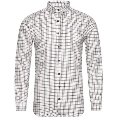 Pro-Ject Dp New Check Shirt S WHITE/BLUE CHECK S Pro-Ject Dp New Check Shirt S WHITE/BLUE CHECK S