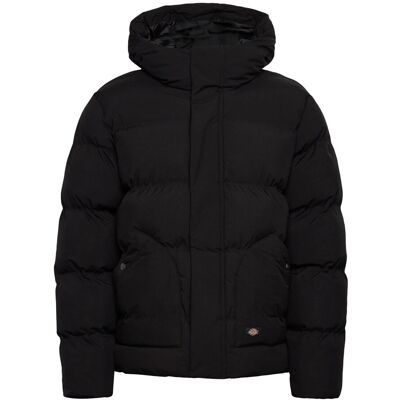 Dickies Eagleville Hooded Puffer XS BLACK XS Dickies Eagleville Hooded Puffer XS BLACK XS