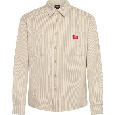 Dickies Hickory Work Shirt Ls M EUCALYPTUS M Dickies Hickory Work Shirt Ls M EUCALYPTUS M