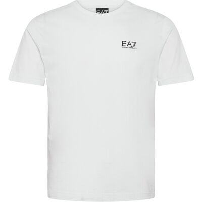 EA7 T-Shirt S WHITE/BLACK S EA7 T-Shirt S WHITE/BLACK S