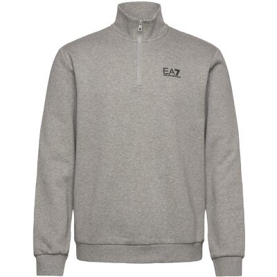 EA7 Sweatshirt XXXL MEDIUM GREY MELANGE XXXL EA7 Sweatshirt XXXL MEDIUM GREY MELANGE XXXL