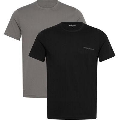 Giorgio Armani 2 Pack Top XL BLACK/GREY XL Giorgio Armani 2 Pack Top XL BLACK/GREY XL