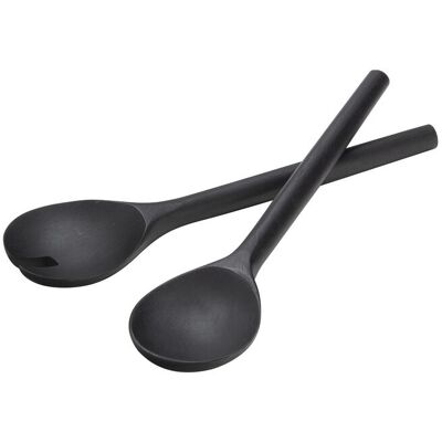 ERNST Cutlery For Salad L:28CM BLACK L:28CM ERNST Cutlery For Salad L:28CM BLACK L:28CM