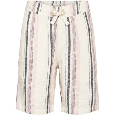 Fat Moose Costa Shorts XXXL ECRU/VIOLET ICE STRIPED XXXL Fat Moose Costa Shorts XXXL ECRU/VIOLET ICE STRIPED XXXL