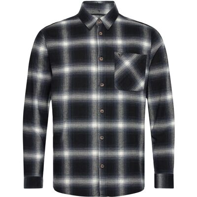 Fat Moose Forest Flannel Shirt S DARK NAVY/BLACK CHECK S Fat Moose Forest Flannel Shirt S DARK NAVY/BLACK CHECK S