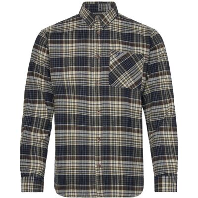 Fat Moose Forest Flannel Shirt S NAVY/MOSS CHECK S Fat Moose Forest Flannel Shirt S NAVY/MOSS CHECK S