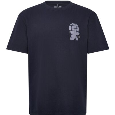Fat Moose Blaze T-Shirt S NAVY S Fat Moose Blaze T-Shirt S NAVY S