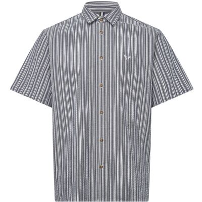 Fat Moose Colby Shirt Ss S NAVY/WHITE S Fat Moose Colby Shirt Ss S NAVY/WHITE S