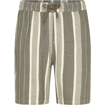 Fat Moose Leo Shorts XXXL DUSTY GREEN/OFF WHITE STRIPED XXXL Fat Moose Leo Shorts XXXL DUSTY GREEN/OFF WHITE STRIPED XXXL