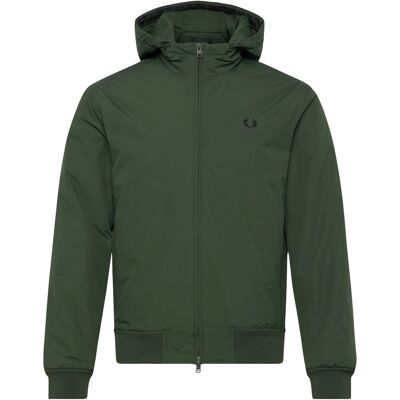 Fred Perry Hooded Brentham Jacket XXL COURT GREEN XXL Fred Perry Hooded Brentham Jacket XXL COURT GREEN XXL