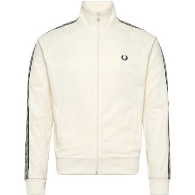 Fred Perry Contrast Tape Track Jkt XS ECR/NVY/SEAGRSS XS Fred Perry Contrast Tape Track Jkt XS ECR/NVY/SEAGRSS XS
