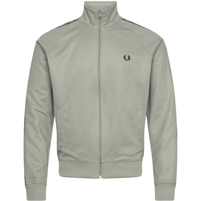 Fred Perry Contrast Tape Track Jkt M SEAGRASS/NAVY M Fred Perry Contrast Tape Track Jkt M SEAGRASS/NAVY M