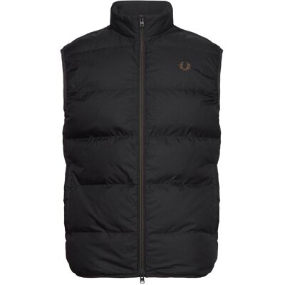 Fred Perry Insulated Gilet XL BLACK XL Fred Perry Insulated Gilet XL BLACK XL