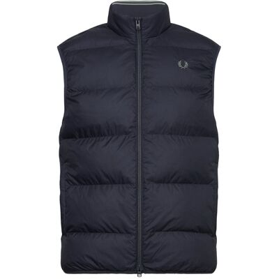 Fred Perry Insulated Gilet M DARK AIRFORCE M Fred Perry Insulated Gilet M DARK AIRFORCE M
