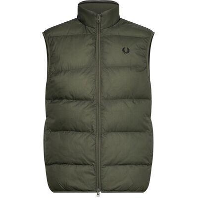 Fred Perry Insulated Gilet XXL LRL WRTH GREEN XXL Fred Perry Insulated Gilet XXL LRL WRTH GREEN XXL