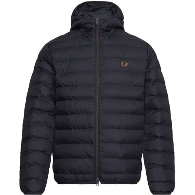 Fred Perry Hooded Insulated Jkt M NAVY M Fred Perry Hooded Insulated Jkt M NAVY M