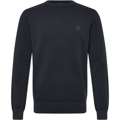 Fred Perry Pique Stitch Jumper S NAVY S Fred Perry Pique Stitch Jumper S NAVY S