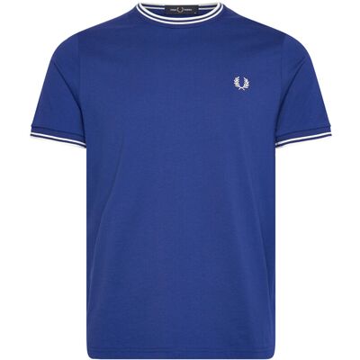 Fred Perry Twin Tipped T-Shirt XS SOHOE/SNWHT XS Fred Perry Twin Tipped T-Shirt XS SOHOE/SNWHT XS
