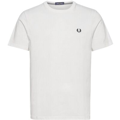 Fred Perry Crew Neck T-Shirt XXL SNOW WHITE XXL Fred Perry Crew Neck T-Shirt XXL SNOW WHITE XXL