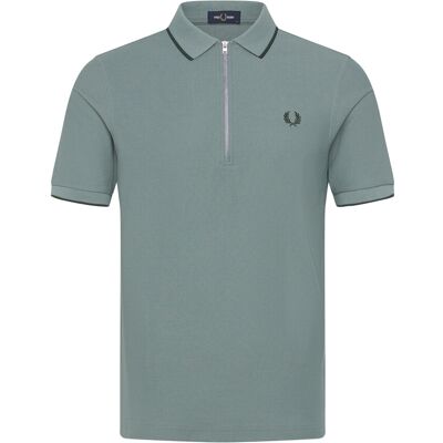 Fred Perry Crepe Pique Polo Shirt L STOCKPORT BLUE L Fred Perry Crepe Pique Polo Shirt L STOCKPORT BLUE L