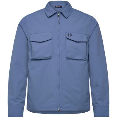 Fred Perry Ripstop Pocket Overshirt XL ACE BLUE XL Fred Perry Ripstop Pocket Overshirt XL ACE BLUE XL