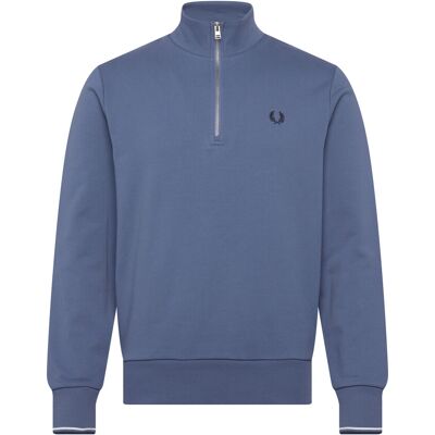 Fred Perry Half Zip Sweatshirt S ABL/SNWT/TNSBL S Fred Perry Half Zip Sweatshirt S ABL/SNWT/TNSBL S