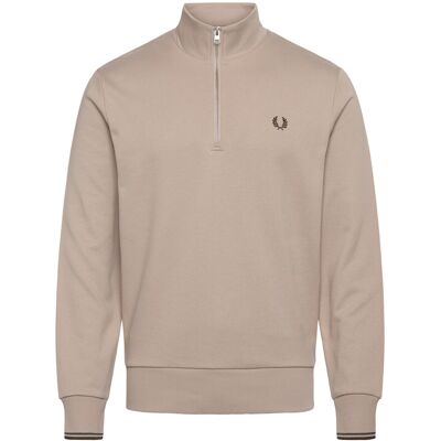 Fred Perry Half Zip Sweatshirt S WRMOT/CRTGR/BTOB S Fred Perry Half Zip Sweatshirt S WRMOT/CRTGR/BTOB S