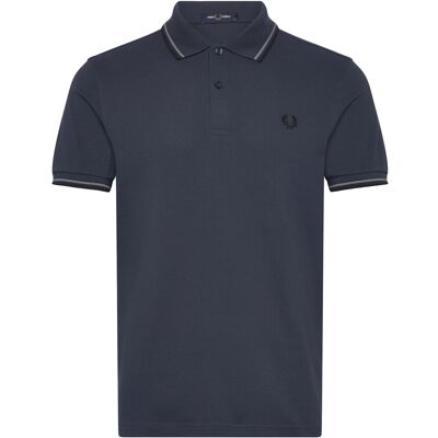 Fred Perry Twin Tipped Fp Shirt S DRKAIR/SPBL/BLK S Fred Perry Twin Tipped Fp Shirt S DRKAIR/SPBL/BLK S
