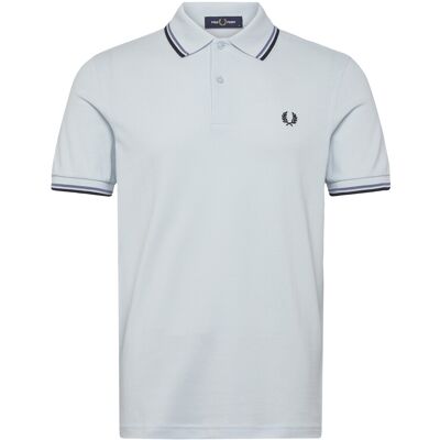 Fred Perry Twin Tipped Fp Shirt XXXL LGTIC/ACEBL/NAVY XXXL Fred Perry Twin Tipped Fp Shirt XXXL LGTIC/ACEBL/NAVY XXXL