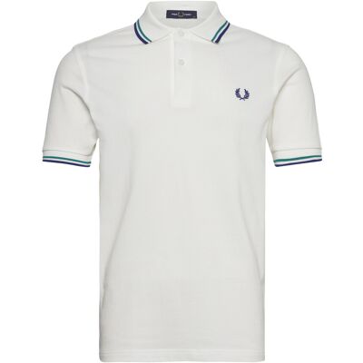 Fred Perry Twin Tipped Fp Shirt L SNWH/DEPMN/SOHEC L Fred Perry Twin Tipped Fp Shirt L SNWH/DEPMN/SOHEC L