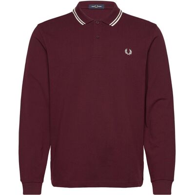 Fred Perry Ls Twin Tipped Fp Shirt XS OXBLOOD XS Fred Perry Ls Twin Tipped Fp Shirt XS OXBLOOD XS
