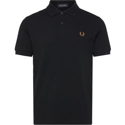 Fred Perry The Shirt XS BLACK/DARKCARAML XS Fred Perry The Shirt XS BLACK/DARKCARAML XS