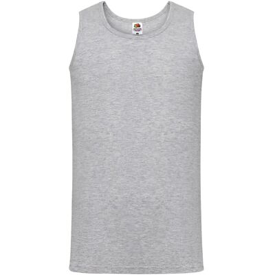 Fruit of the loom Valueweight Athletic Vest XXL HEATHER GREY XXL Fruit of the loom Valueweight Athletic Vest XXL HEATHER GREY XXL