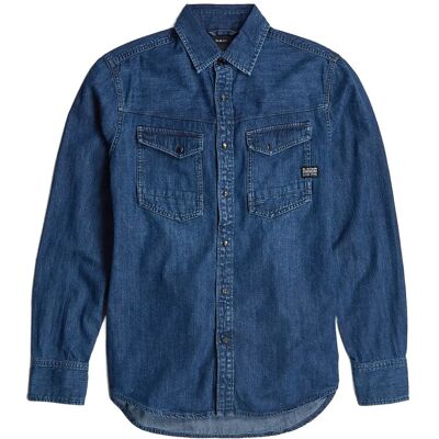 G-Star Dakota Slim Shirt L\S L WORN IN WINDWARD L G-Star Dakota Slim Shirt L\S L WORN IN WINDWARD L