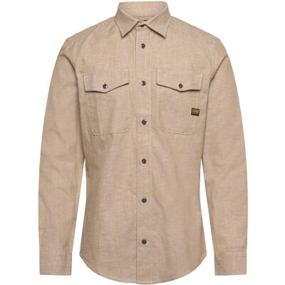 G-Star Marine Slim Shirt L\S XS TOGGEE/MILK XS G-Star Marine Slim Shirt L\S XS TOGGEE/MILK XS
