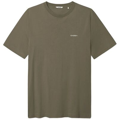 Gabba Gabdune Logo Gots Ss T-Shirt XXL DEEP LICHEN GREEN XXL Gabba Gabdune Logo Gots Ss T-Shirt XXL DEEP LICHEN GREEN XXL
