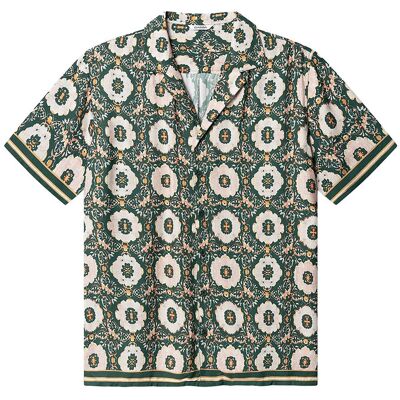 Gabba Gabsven Reg Resort Oro Ss Shirt XL GREEN PATTERN XL Gabba Gabsven Reg Resort Oro Ss Shirt XL GREEN PATTERN XL