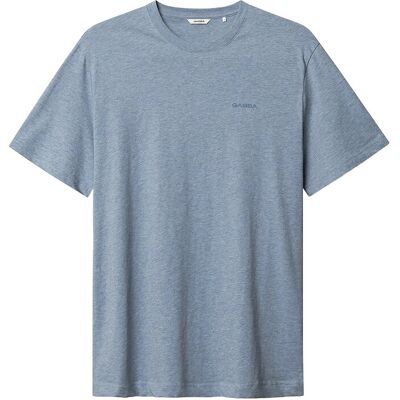 Gabba Gabdune Melange New Ss T-Shirt XXL BLUE MELANGE XXL Gabba Gabdune Melange New Ss T-Shirt XXL BLUE MELANGE XXL