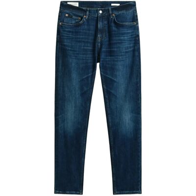 Gant Slim Jeans 34 x 34 MID BLUE WORN IN 34 x 34 Gant Slim Jeans 34 x 34 MID BLUE WORN IN 34 x 34