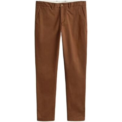 Gant Classic Slim Chinos 31 x 32 MAHOGANY BROWN 31 x 32 Gant Classic Slim Chinos 31 x 32 MAHOGANY BROWN 31 x 32