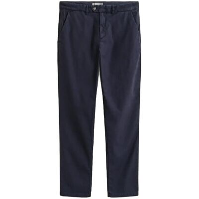 Gant Slim Cotton / Linen Chinos 29 x 32 EVENING BLUE 29 x 32 Gant Slim Cotton / Linen Chinos 29 x 32 EVENING BLUE 29 x 32