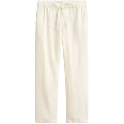 Gant Linen Pants S CREAM S Gant Linen Pants S CREAM S